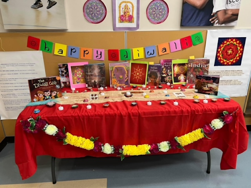 Table display for Diwali