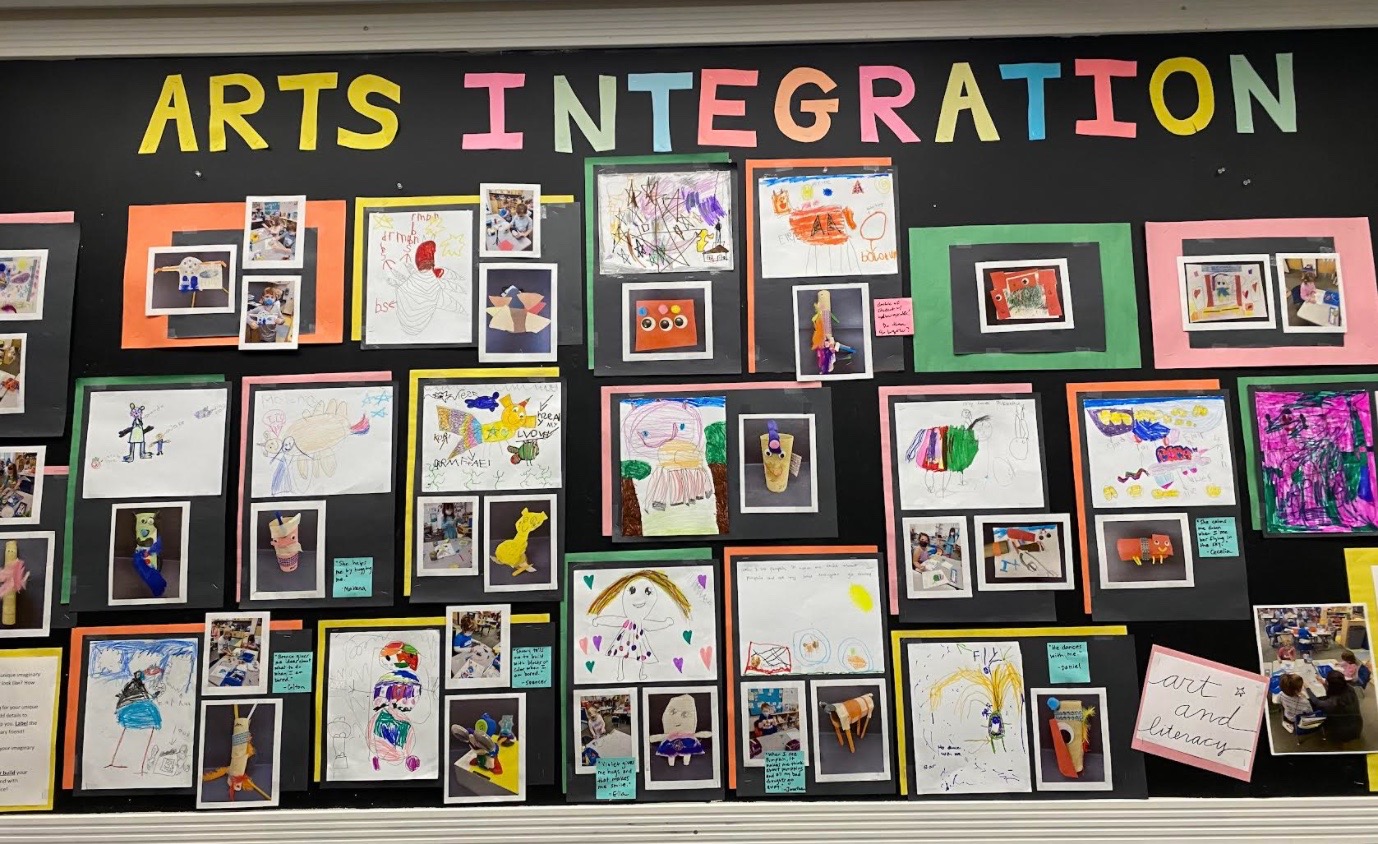 Arts Integration display